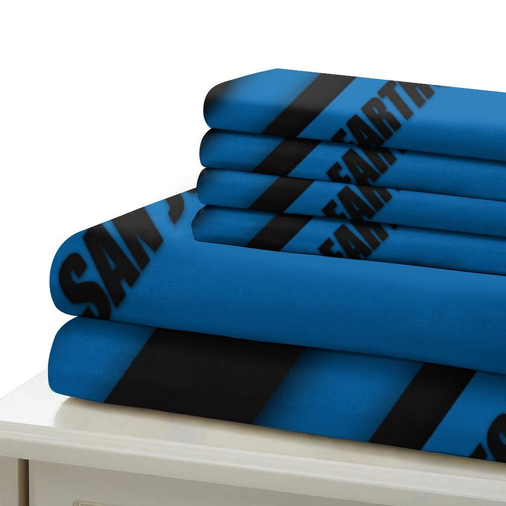 San Jose Earthquakes Bedding Set Duvet Cover Without Filler (Online Order Only)