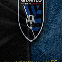 San Jose Earthquakes Bedding Set Duvet Cover Without Filler (Online Order Only)