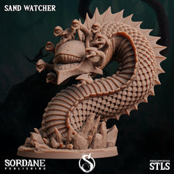 3D Printed Sordane Publishing Sand Watcher 28 32mm D&D (Online Only)