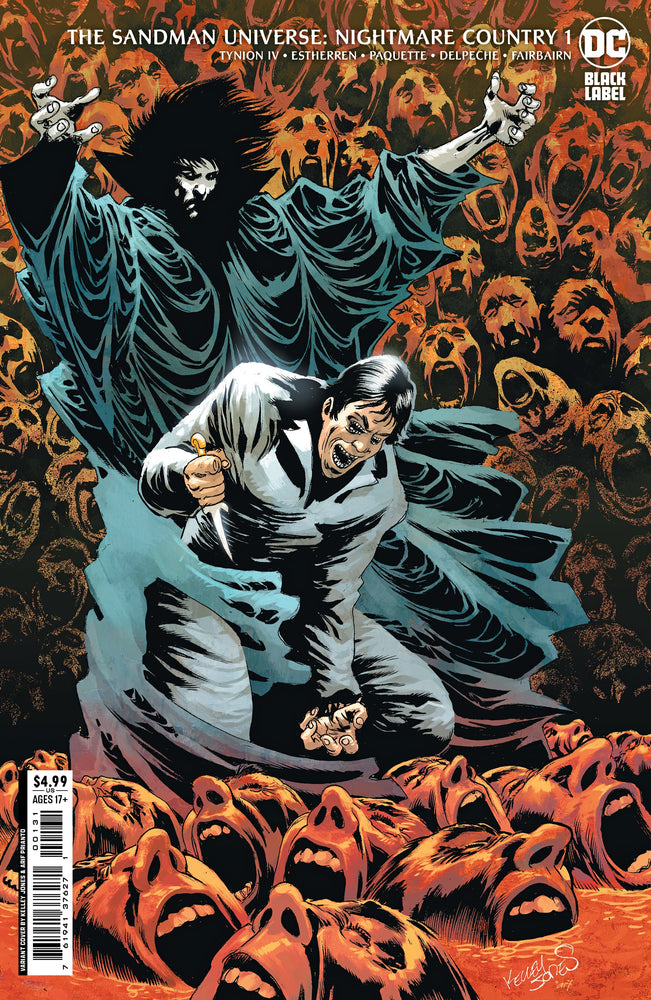 Sandman Universe Nightmare Country #1 C 1:25 Kelley Jones Card Stock Variant (Mr) (04/12/2022) Dc (ONLINE ORDER ONLY)