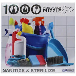 Sanitize & Sterilize 1000 Piece Jigsaw Puzzle Funwares (ONLINE ORDER ONLY)
