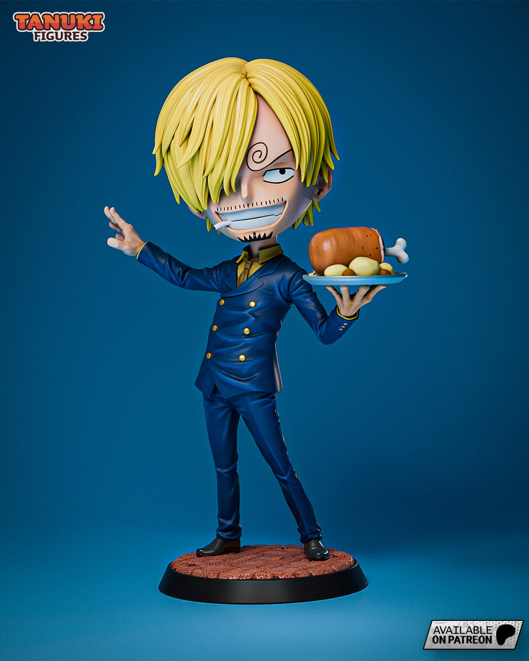 Chibi Sanji - One Piece (ONLINE ORDER ONLY)