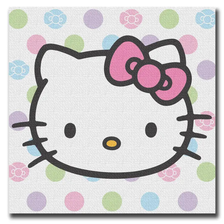Sanrio Hello Kitty 12x12 Canvas Print (ONLINE ORDER ONLY)