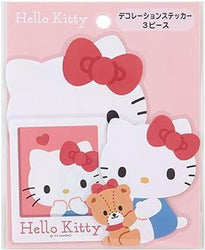 Sanrio Hello Kitty 3 Piece Sticker Decal Set (Online Order Only)