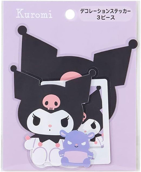 Sanrio Kuromi 3 Piece Sticker Decal Set (Online Order Only)