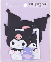 Sanrio Kuromi 3 Piece Sticker Decal Set (Online Order Only)