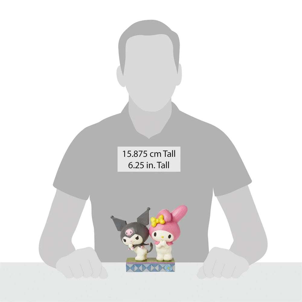 Sanrio Kuromi and My Melody Best Friends Jim Shore Statue (Online Order Only)