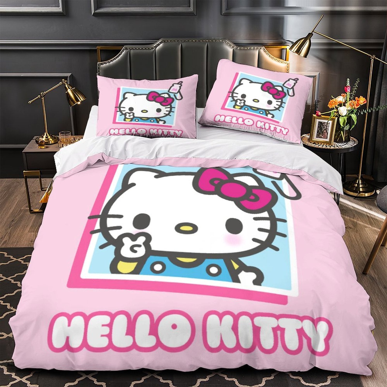 Sanrio Hello Kitty Bedding Set Quilt Duvet Cover Without Filler (Online Order Only)