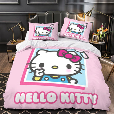 Sanrio Hello Kitty Bedding Set Quilt Duvet Cover Without Filler (Online Order Only)