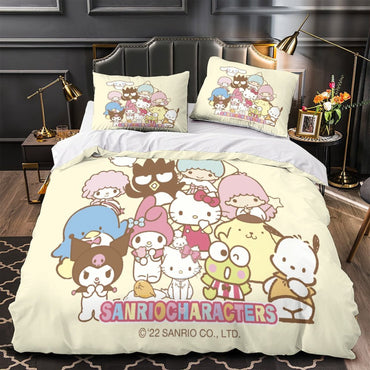 Sanrio Hello Kitty Bedding Set Quilt Duvet Cover Without Filler (Online Order Only)