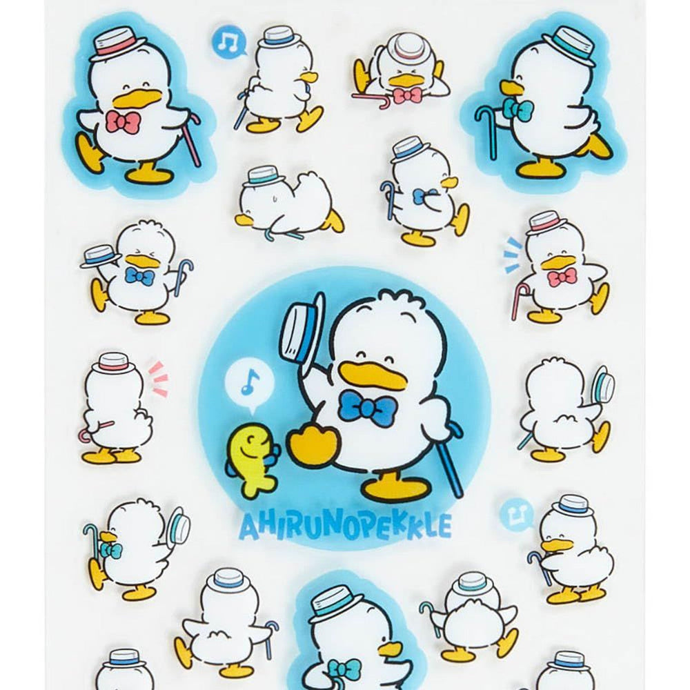 Sanrio Pekkle the Duck Happy Song & Dance Sticker Sheet (Online Order Only)