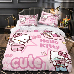 Sanrio Hello Kitty Bedding Set Quilt Duvet Cover Without Filler (Online Order Only)