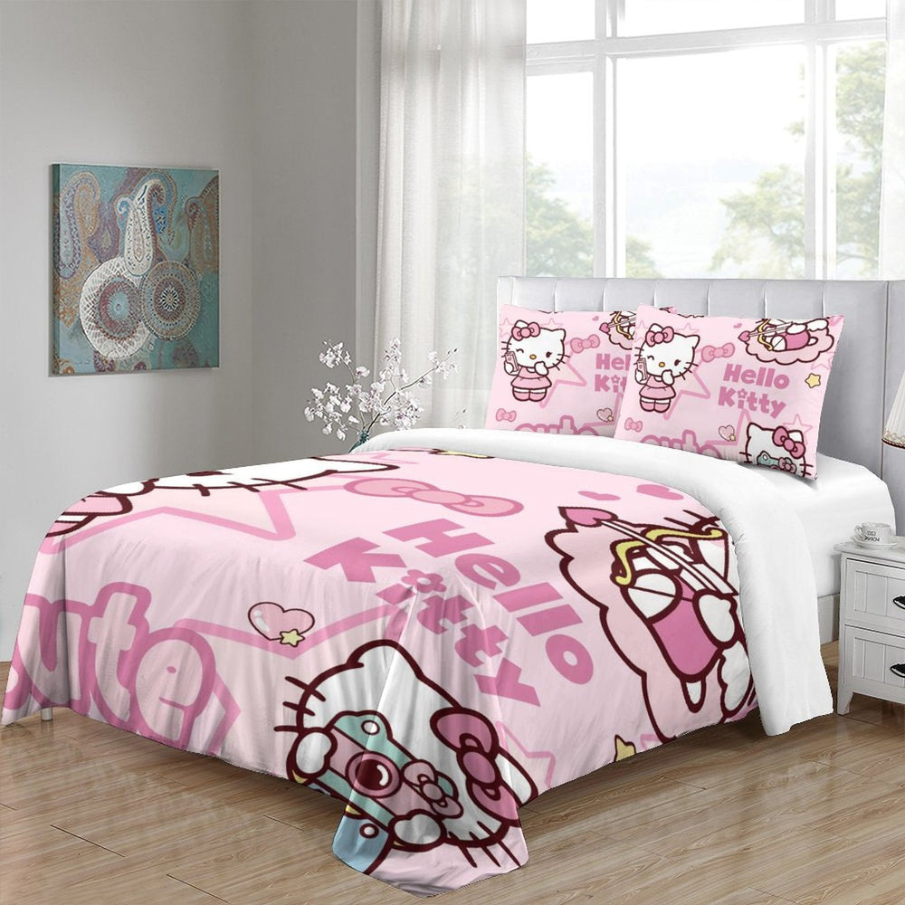 Sanrio Hello Kitty Bedding Set Quilt Duvet Cover Without Filler (Online Order Only)