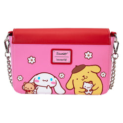 Sanrio Hello Kitty & Friends Color Block Floral Crossbody Bag by Loungefly (Online Order Only)