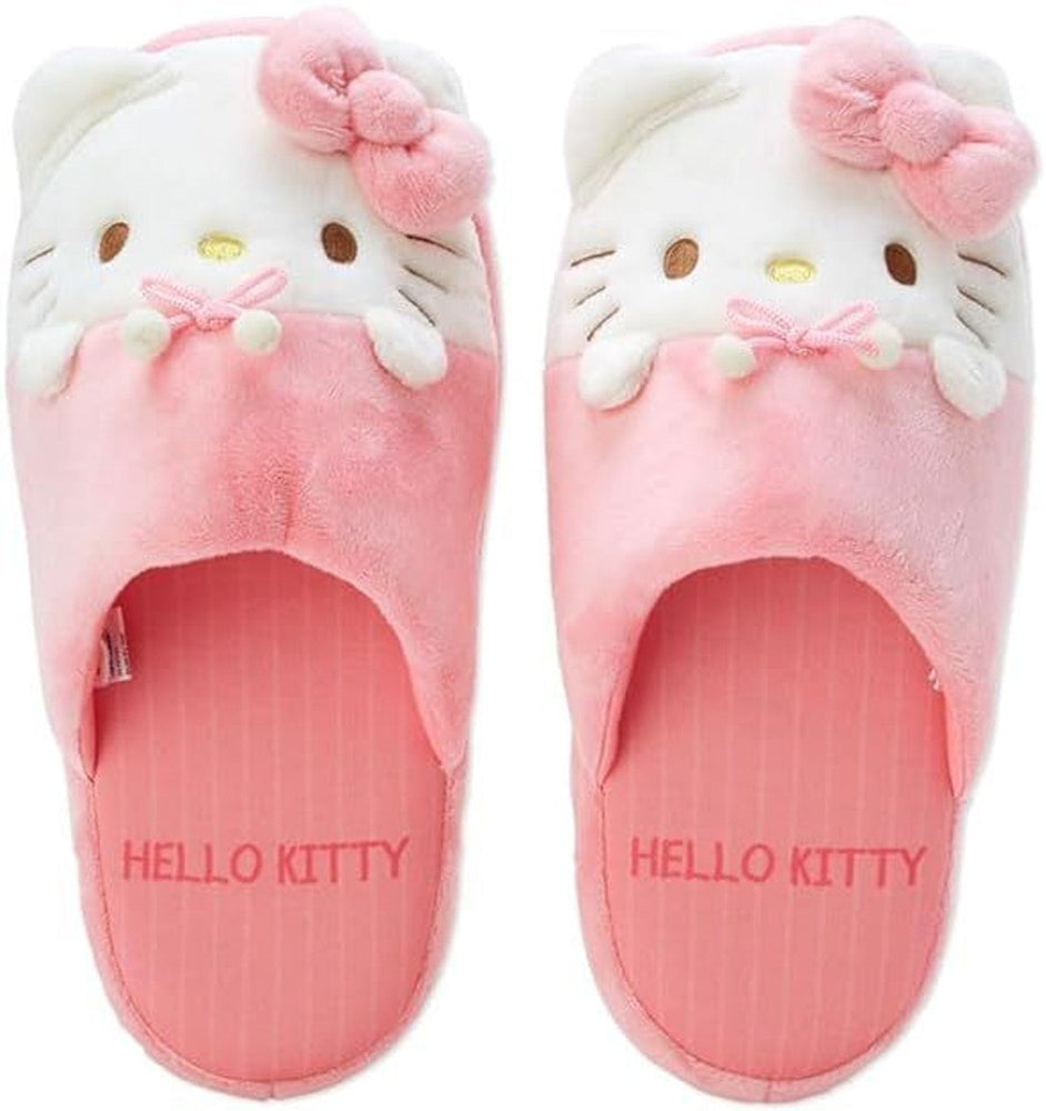 Sanrio Hello Kitty Plush Pink Slippers (Online Order Only)