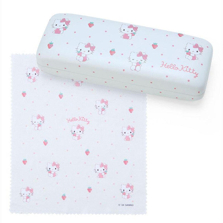 Sanrio Hello Kitty Strawberry Glasses Case Set (Online Order Only)
