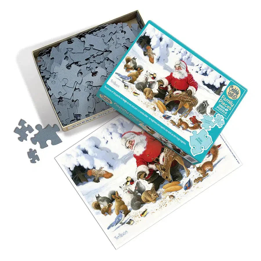 Santa Claus & Friends 350 Piece Family Jigsaw Puzzle Cobble Hill (ONLINE ORDER ONLY)