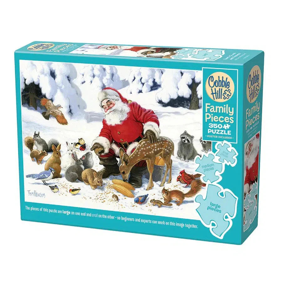 Santa Claus & Friends 350 Piece Family Jigsaw Puzzle Cobble Hill (ONLINE ORDER ONLY)