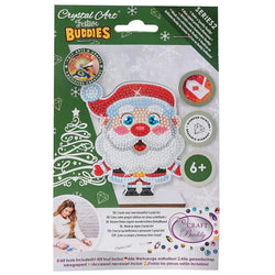 Santa Crystal Art Festive Buddies Kit Craft Buddy (ONLINE ORDER ONLY)