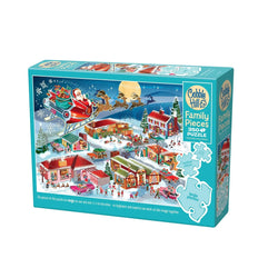 Santa's Flyby 350 Piece Family Jigsaw Puzzle Cobble Hill (ONLINE ORDER ONLY)