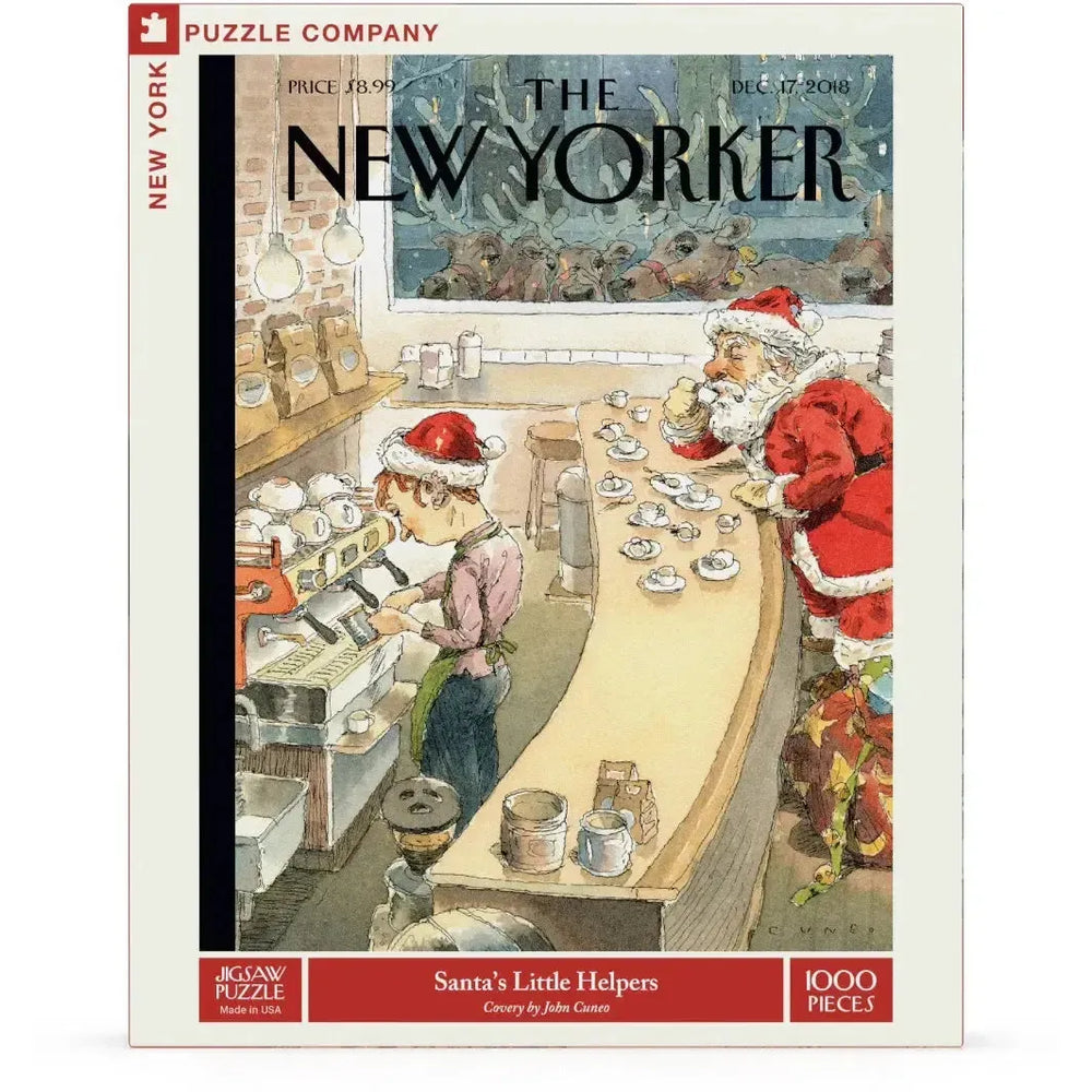 Santa's Little Helpers 1000 Piece Jigsaw Puzzle NYPC (ONLINE ORDER ONLY)