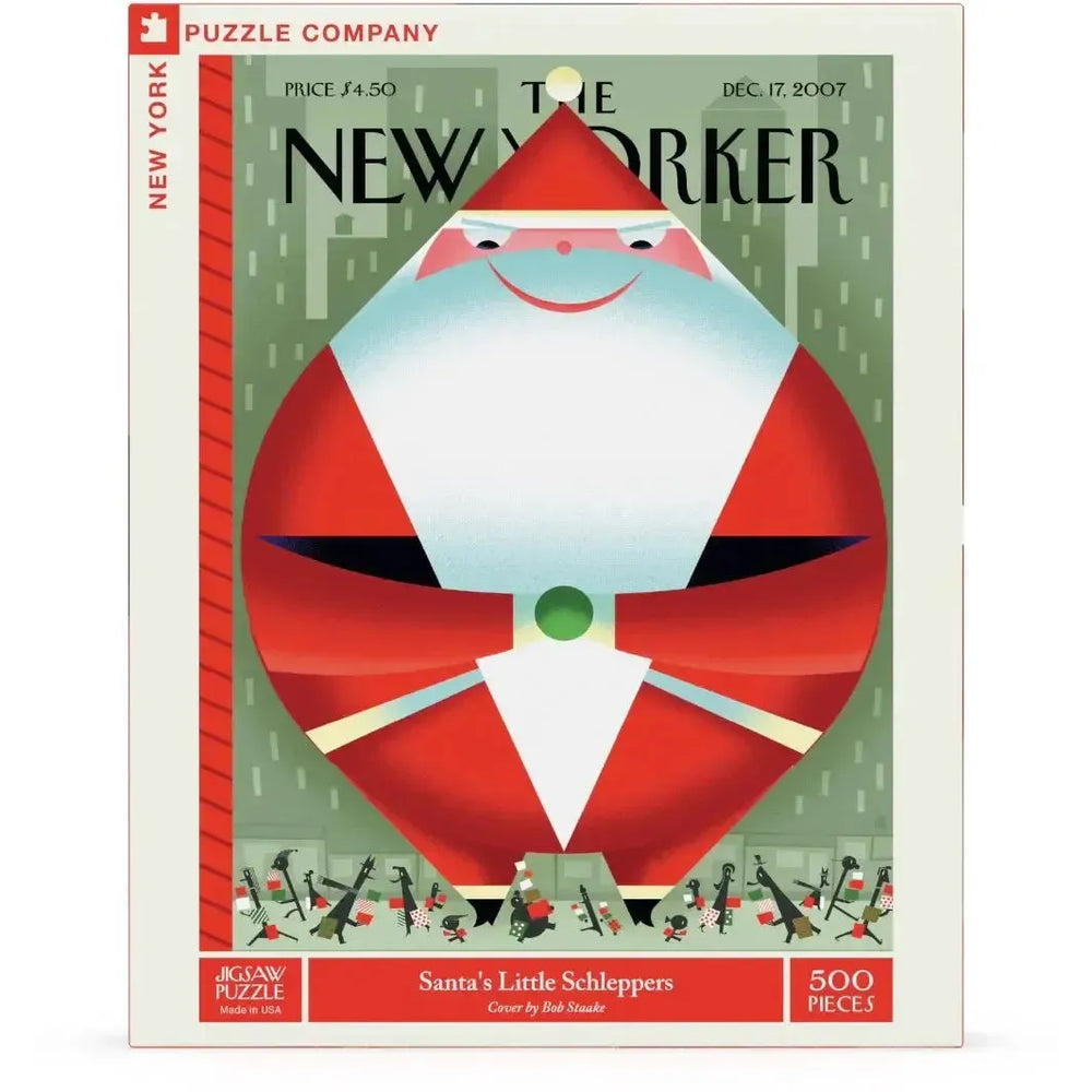 Santa's Little Schleppers The New Yorker 500 Piece Jigsaw Puzzle NYPC (ONLINE ORDER ONLY)