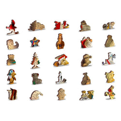Santa’s Workshop 750 Piece Wood Jigsaw Puzzle Wooden City (ONLINE ORDER ONLY)