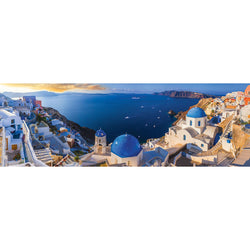 Santorini, Greece 1000 Piece Panoramic Jigsaw Puzzle Eurographics (ONLINE ORDER ONLY)
