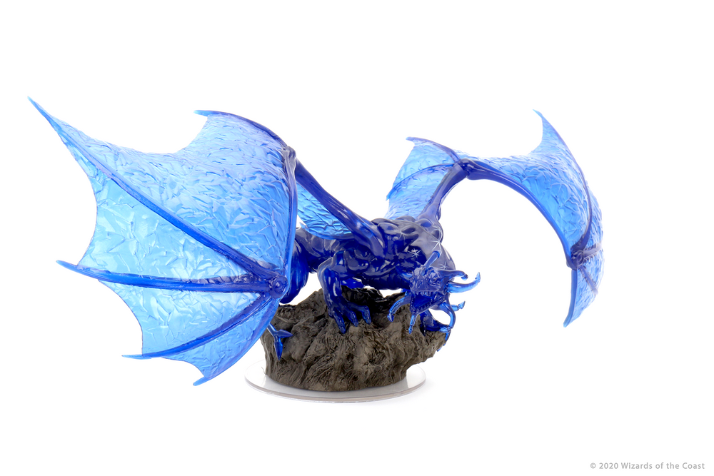 D&D: Icons of the Realms - Sapphire Dragon Premium Figure (ONLINE ORDER ONLY)