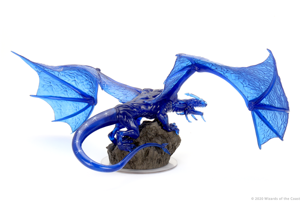 D&D: Icons of the Realms - Sapphire Dragon Premium Figure (ONLINE ORDER ONLY)