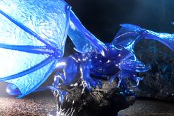 D&D: Icons of the Realms - Sapphire Dragon Premium Figure (ONLINE ORDER ONLY)