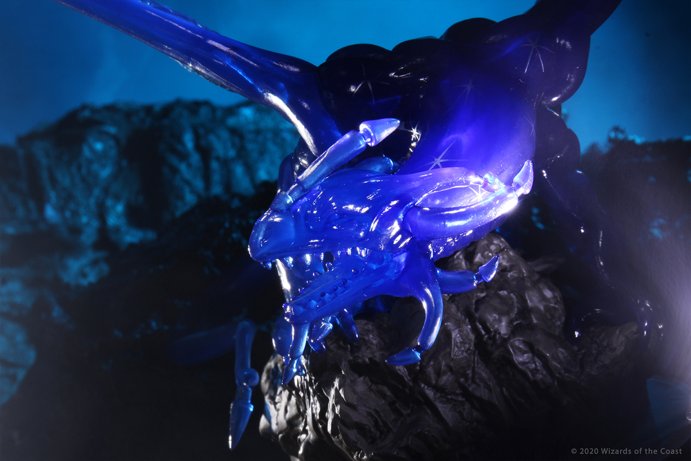 D&D: Icons of the Realms - Sapphire Dragon Premium Figure (ONLINE ORDER ONLY)