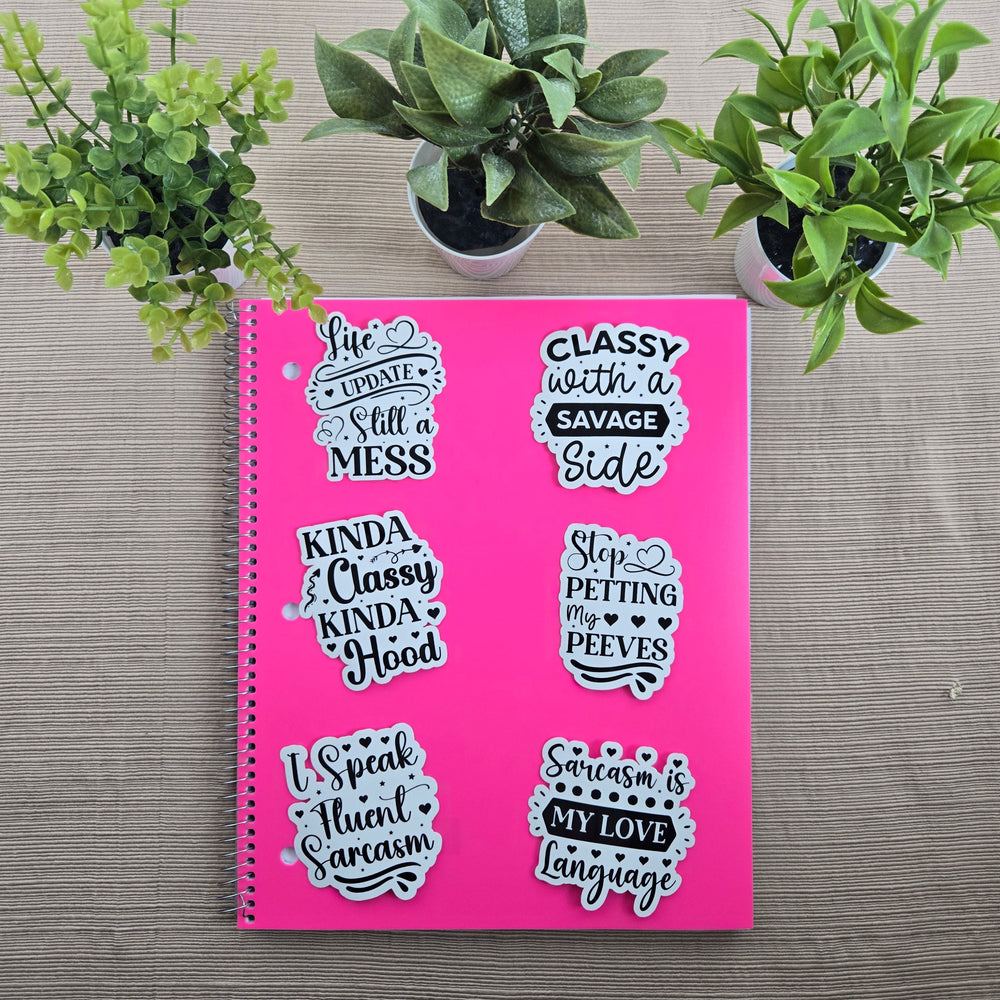 Funny Sarcastic Series 3 Stickers (ONLINE ORDER ONLY)
