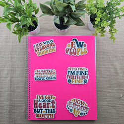 Funny Sarcastic Series 4 Stickers (ONLINE ORDER ONLY)