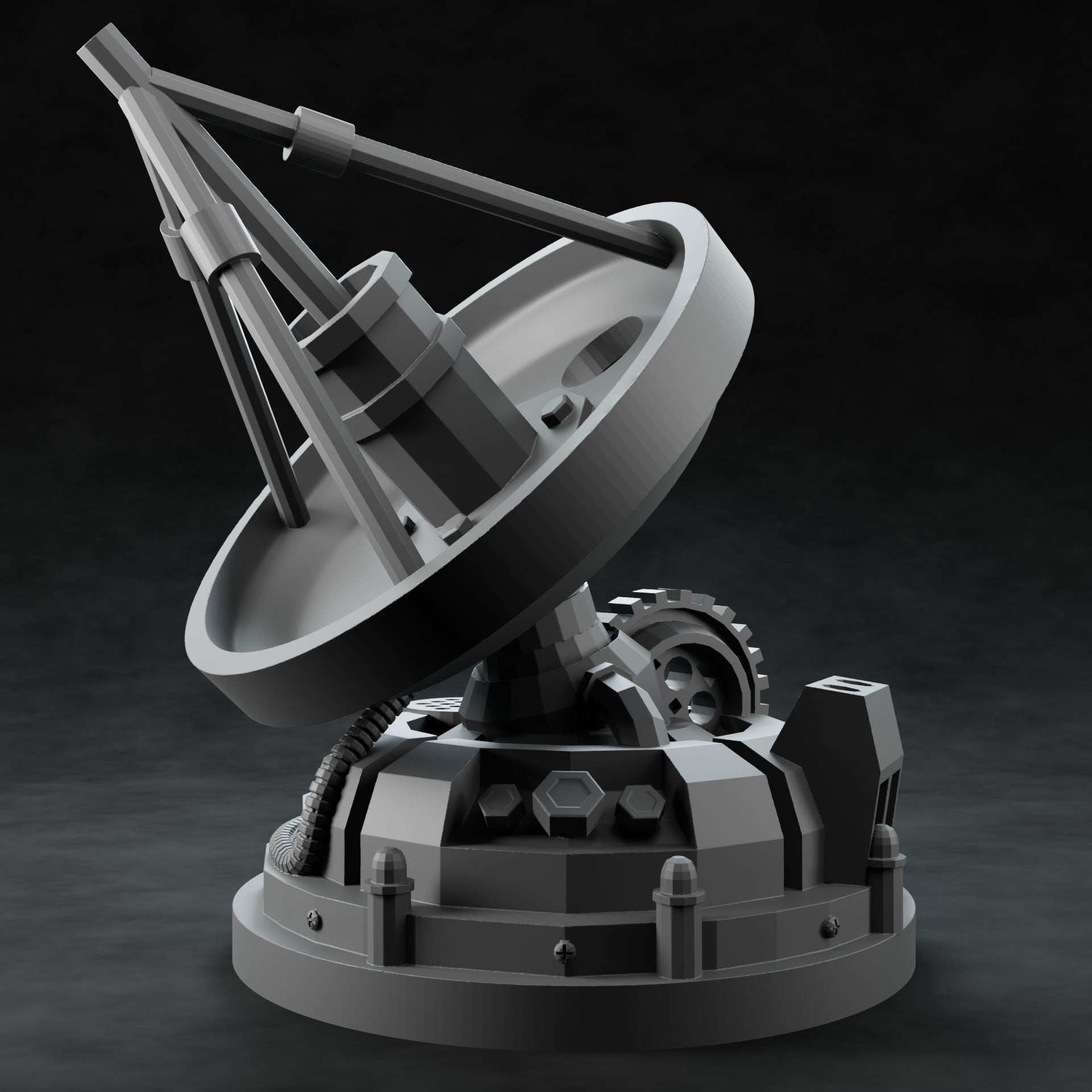 3D Printed Nafarrate Satellite Space Orcs 28 32 mm D&D (Online Only)