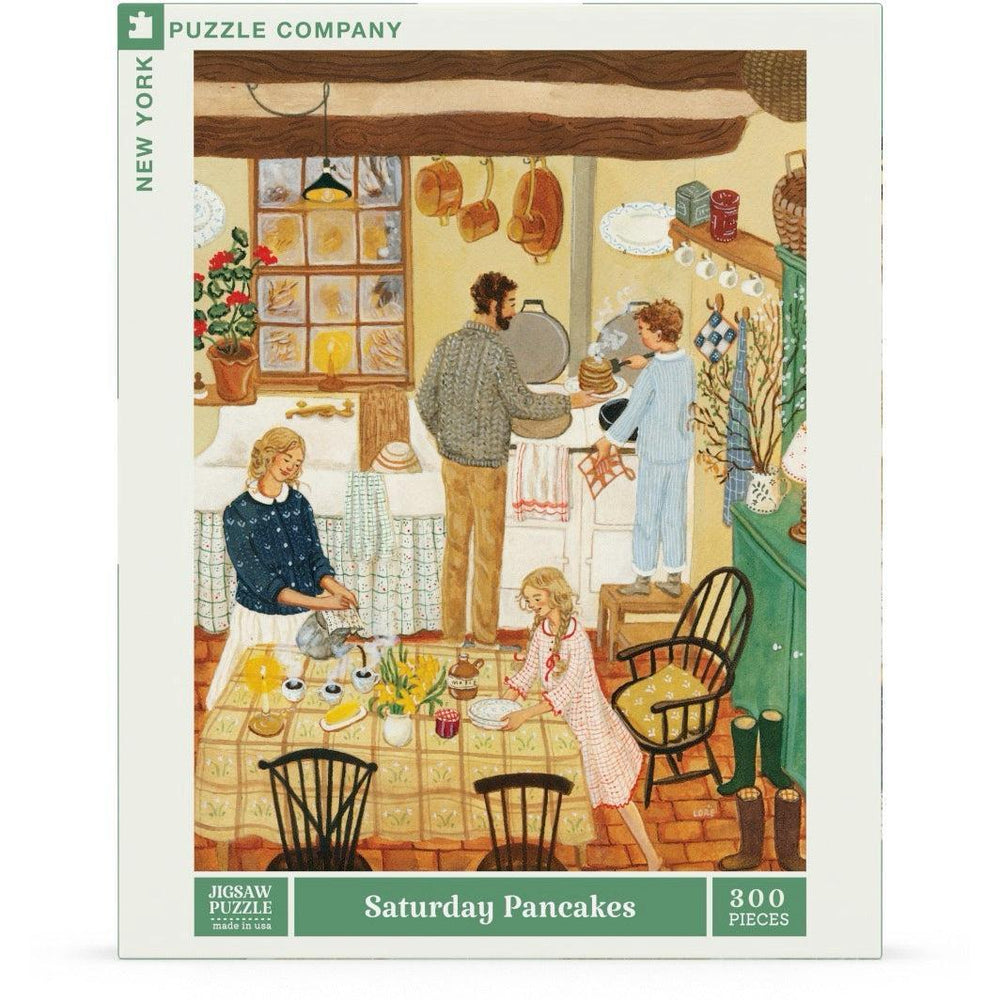 Saturday Pancakes by Loré Pemberton 300 Piece Jigsaw Puzzle NYPC (ONLINE ORDER ONLY)