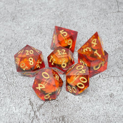 1d6 Moving Eye Sharp Edge DnD Dice | Acrylic RPG Gaming Dice (ONLINE ORDER ONLY)