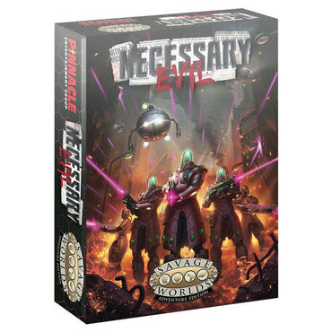 Savage Worlds: Necessary Evil - Boxed Set (ONLINE ORDER ONLY)