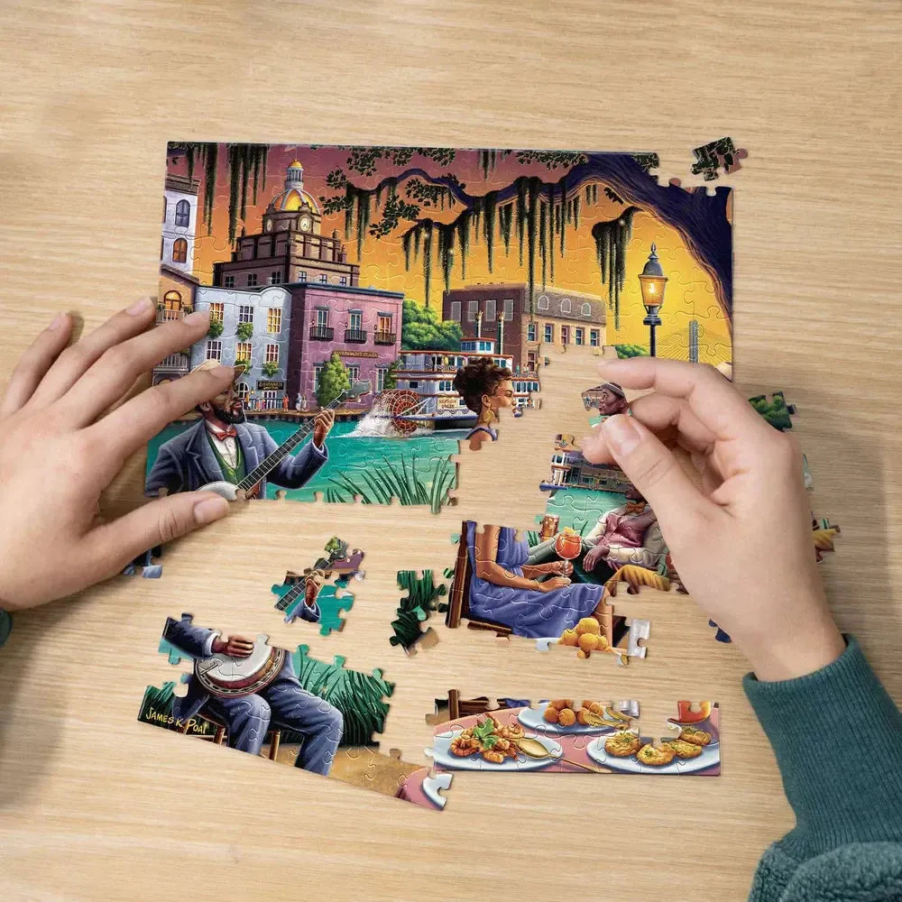 Savannah Georgia 210 Piece Jigsaw Puzzle Boardwalk (ONLINE ORDER ONLY)