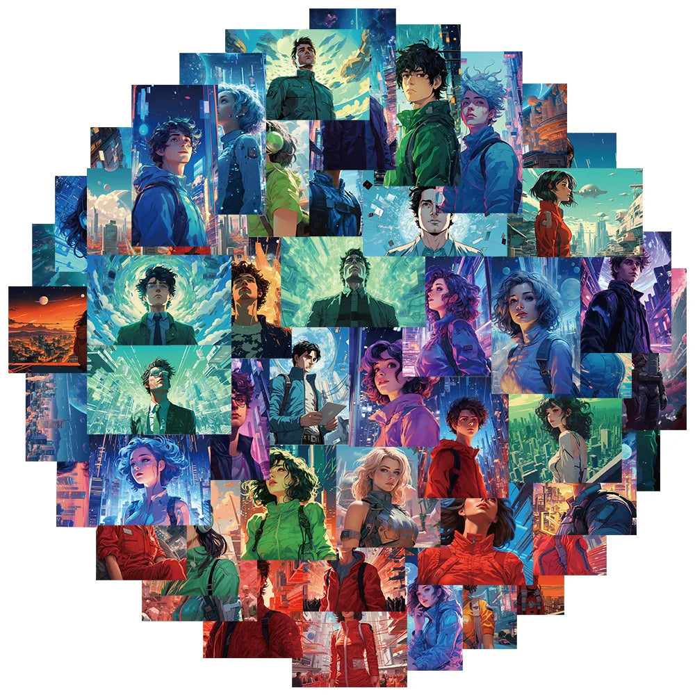 Cartoon Casey Weldon Style Vinyl Stickers for Snowboard Laptop Luggage Car Fridge (ONLINE ORDER ONLY)