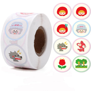 100-500pcs Reward Stickers Cute animals Motivational Stickers for Kids toys School Reward Students Teachers Stationery Labels (Online Order Only)
