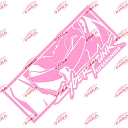 Anime Car Sticker Die Cutting PVC Vinyl Decal Automobile Modification Window Bumper Decoration Interior Accessories Decals (ONLINE ORDER ONLY)