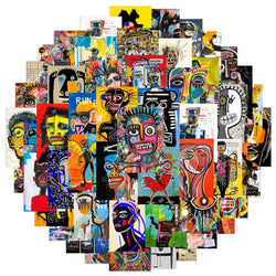 Abstract Art Cartoon Stickers for Phone, Laptop, Luggage, Skateboard - 10/30/50PCS (ONLINE ORDER ONLY)
