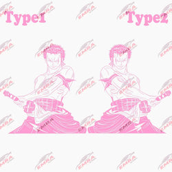 Japanese Anime Car Sticker Cartoon Character External Accessories Big Picture Sports Style Die Cutting Vinyl Decals (ONLINE ORDER ONLY)