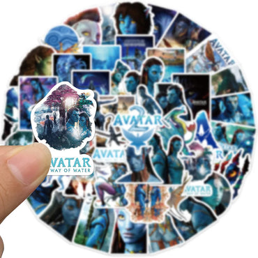 10/50Pcs Cartoon Anime Movie Avatar Stickers For Car Phone Suitcase Decor Vinyl Decals Waterproof Sticker for Kids Toys 2023 (ONLINE ORDER ONLY)