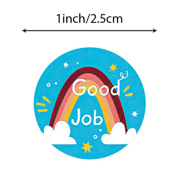 100-500pcs Cartoon Animals Cute Reward Stickers for Kids School Teacher Supplies Kids Classic Toy Gift Sealing Decor Stationery (ONLINE ORDER ONLY)