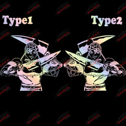 Japanese Anime Stickers For Car Sticker Decoration Door Hood Die Cutting Personality PVC Vinyl Decals  External Accessories (ONLINE ORDER ONLY)