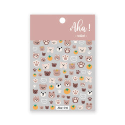 1pc 3D Cloud Moon Design Nail Art Stickers Ultra Thin Self Adhesive Nail Art Decals White Clouds Nail Art Decoration Supplies *N (Online Order Only)