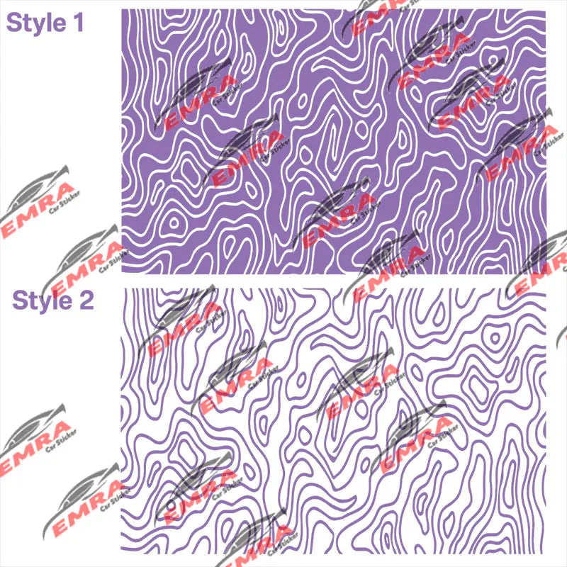 Universal Topography Quarter Window Car Sticker Suitable For Most Decoration Accessories Die Cutting Vinyl Decals (ONLINE ORDER ONLY)