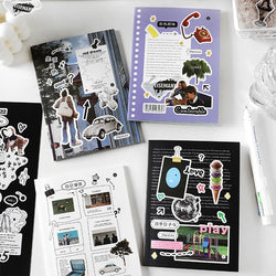 20 Sheets Future Expectation Series Stickers Book Scrapbooking Journal Creative Stationery DIY Decorative Stickers Aesthetic (ONLINE ORDER ONLY)